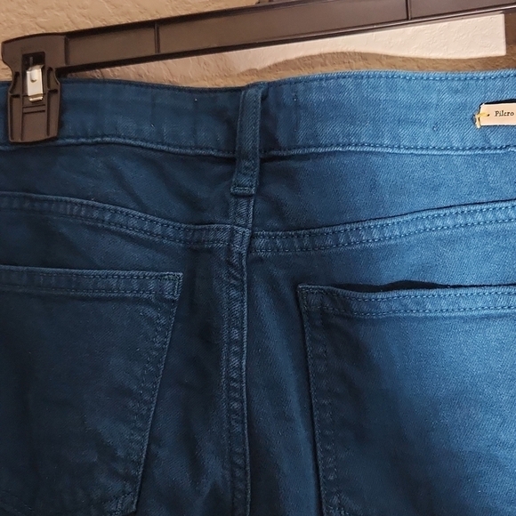 Pilcro Jeans Pants The Letter Press Turquoise Size 26 - Picture 7 of 15
